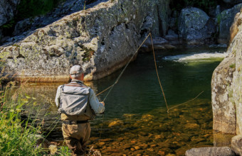 Pêche à la mouche dans le Tauron